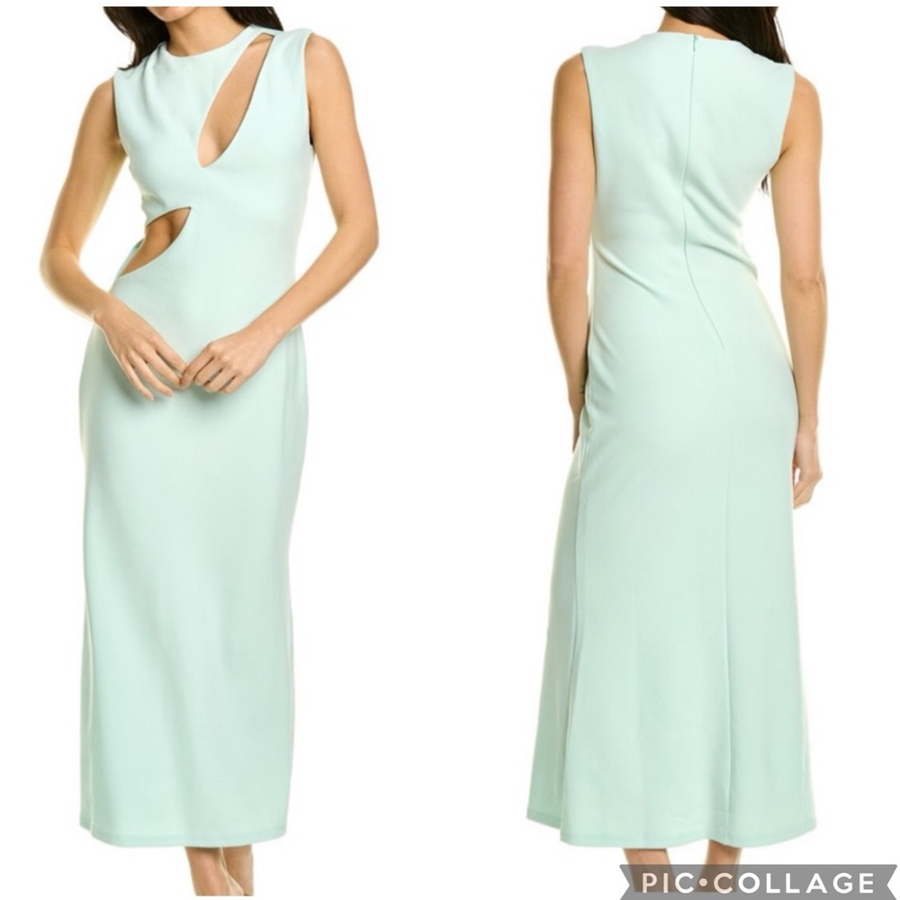 Atoir Cut Out Gown Mint Green US‎ 2